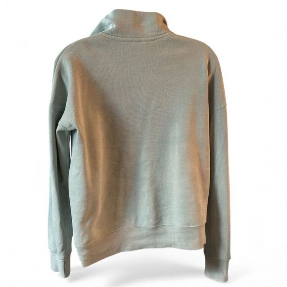 Ron Jon Women's Green 1/4 Zip Pullover Sweatshirt Size S Casual - Picture 3 of 7